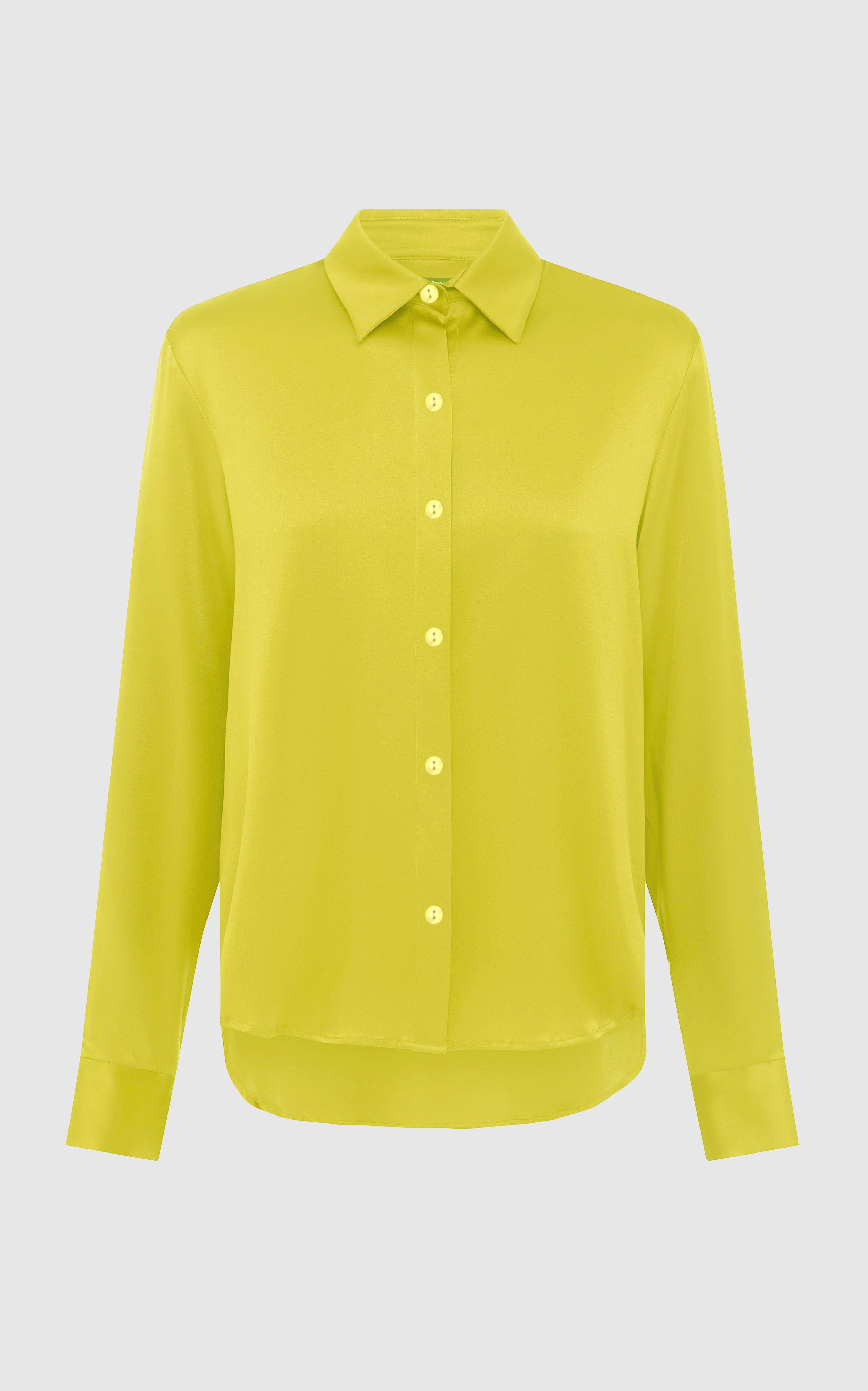 Ella Green Satin Shirt