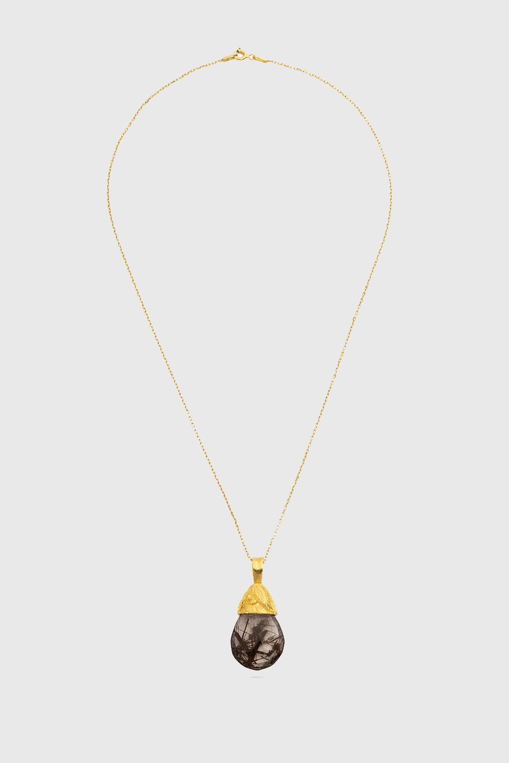Rutile Gold Necklace