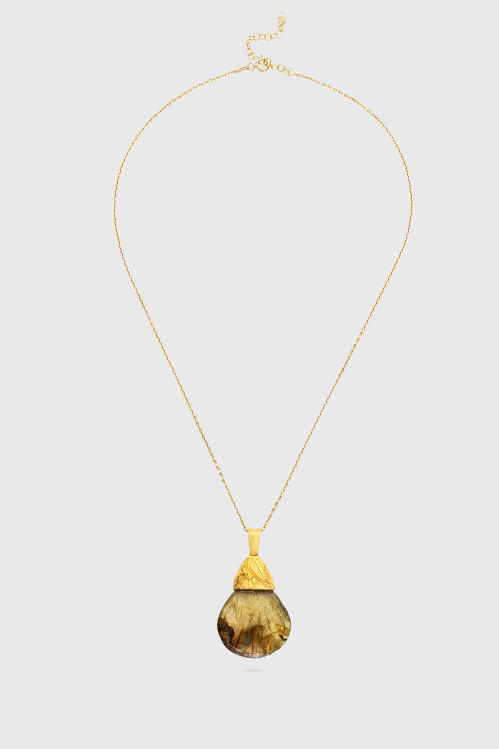 Labradorite Gold Necklace