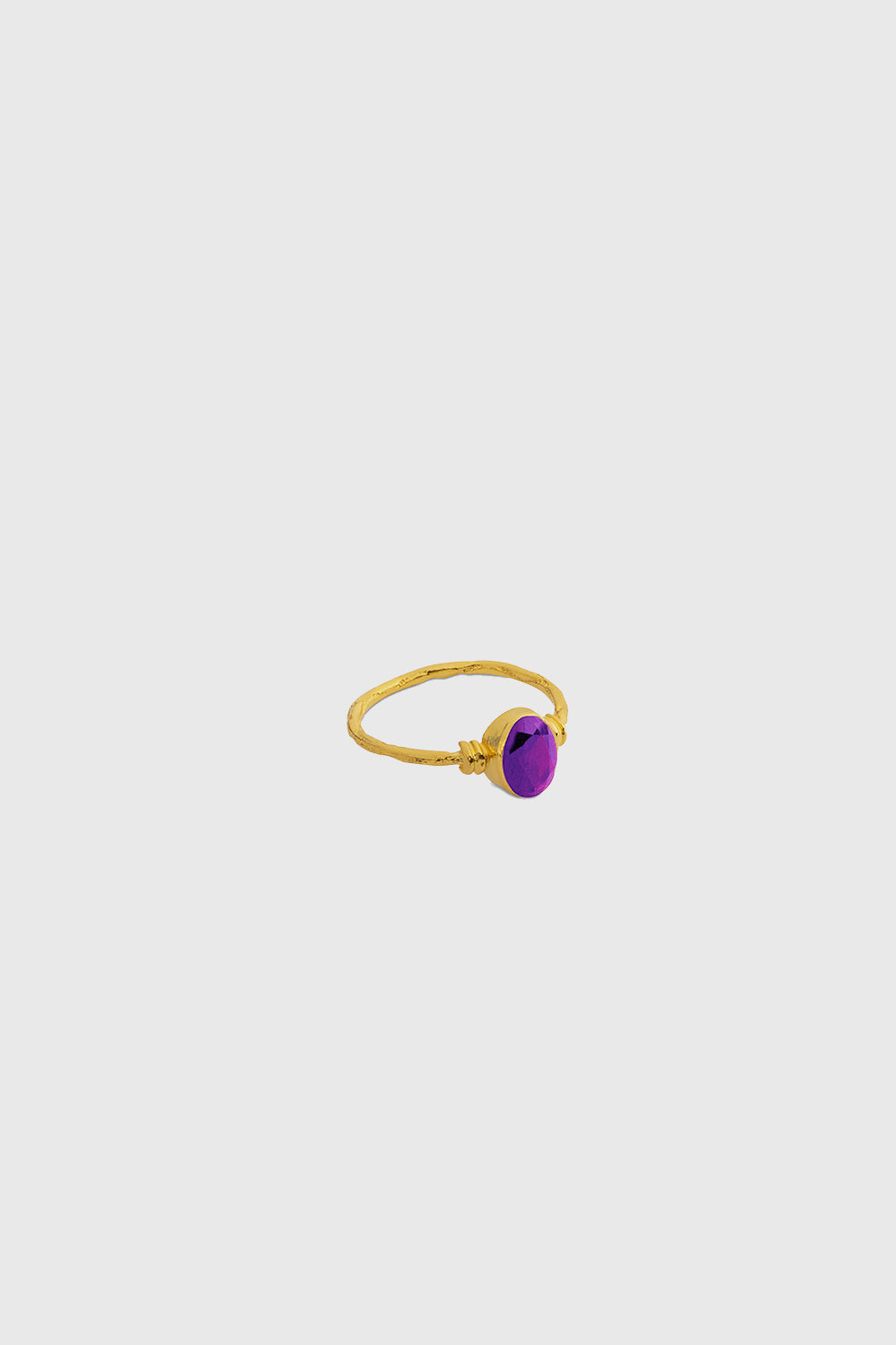 Amethyst Gold Ring