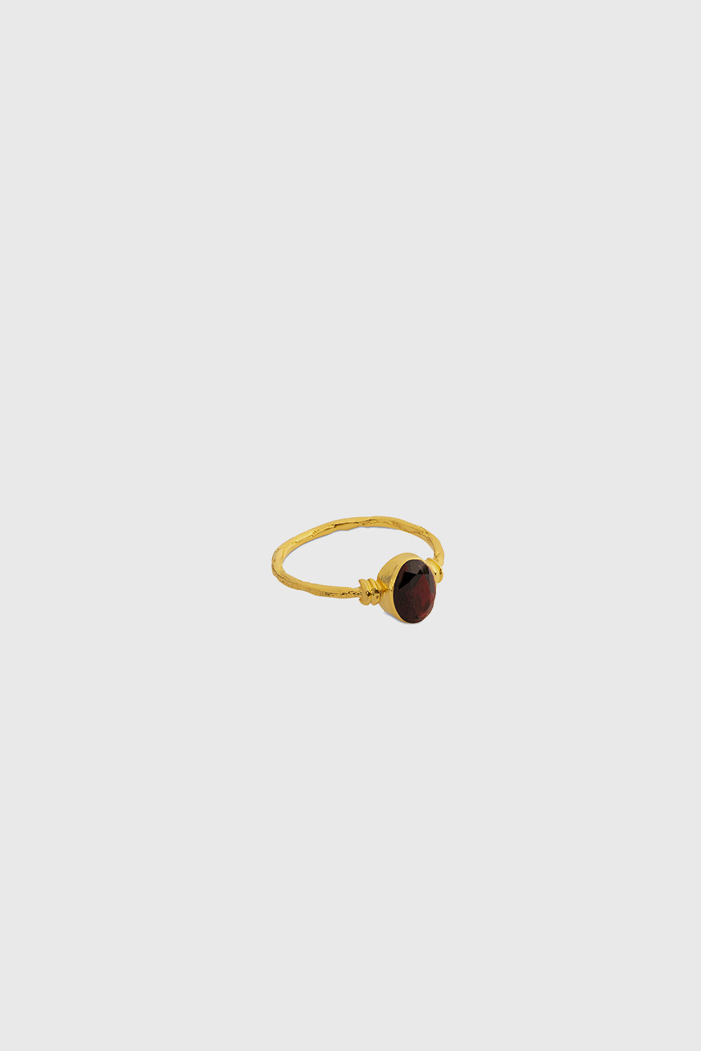 Garnet Gold Ring