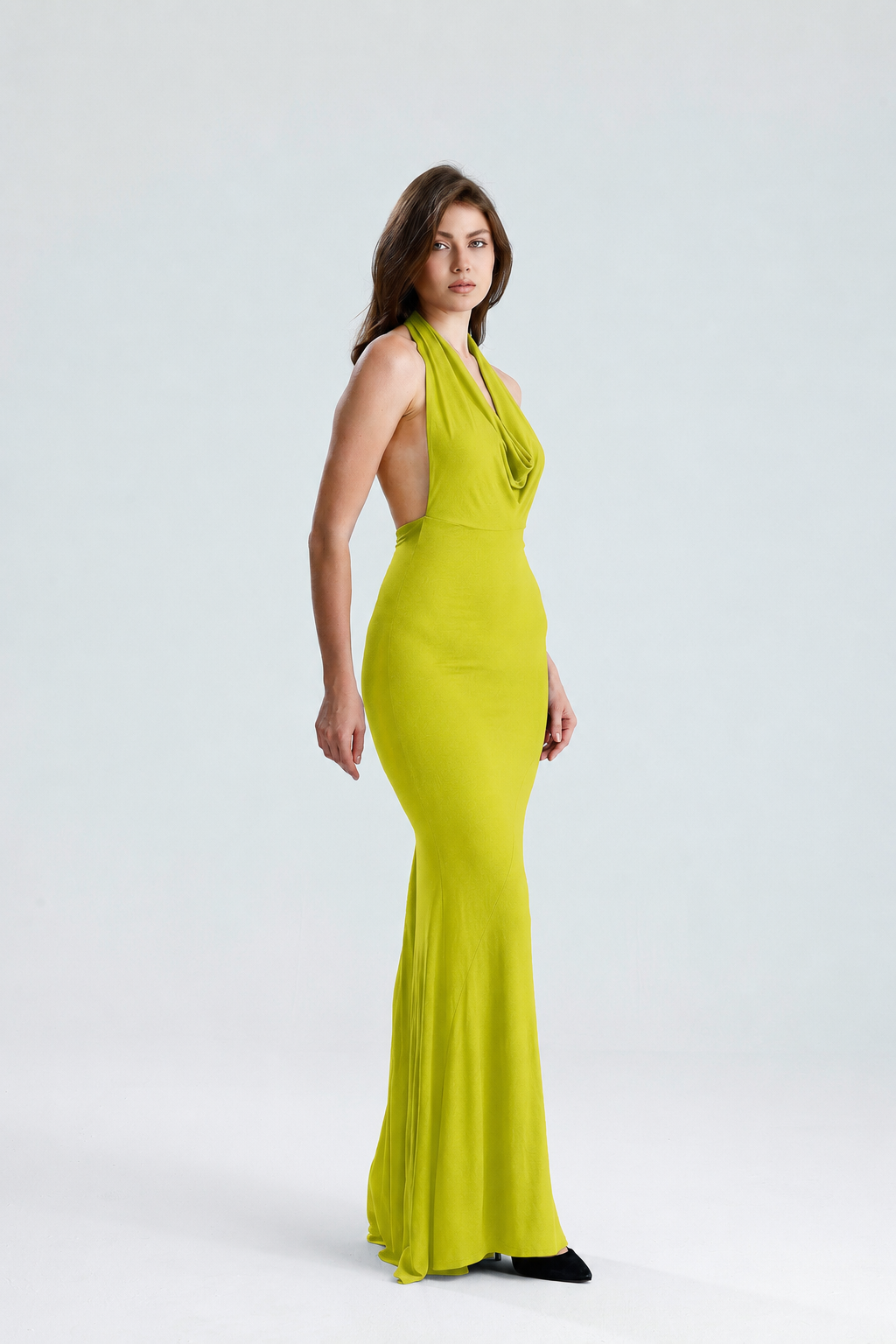 Arabella Yeşil Maxi Elbise