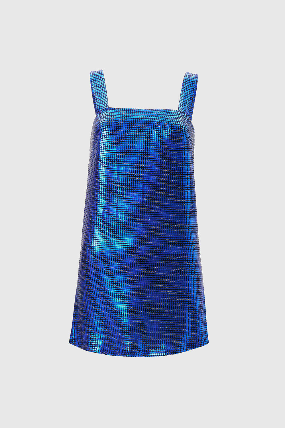 Hailey Blue Sequined Mini Dress