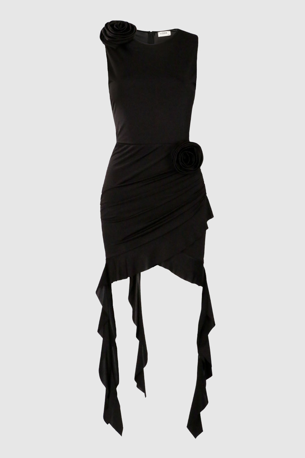 Shelley Siyah Mini Elbise