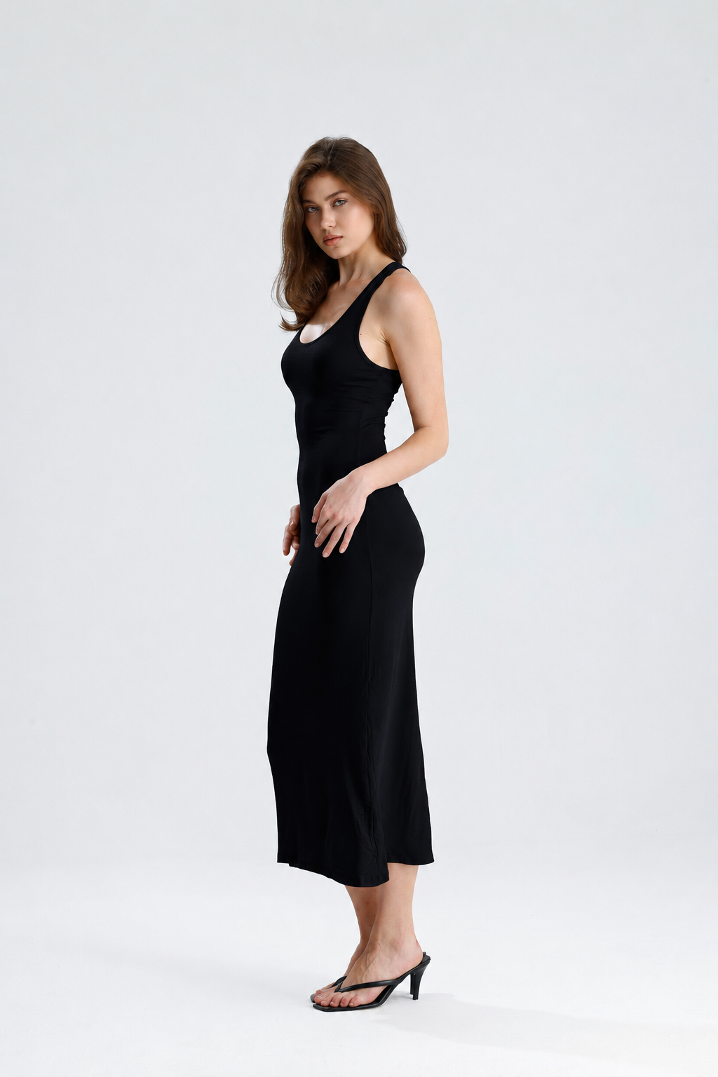 Camille Siyah Elbise