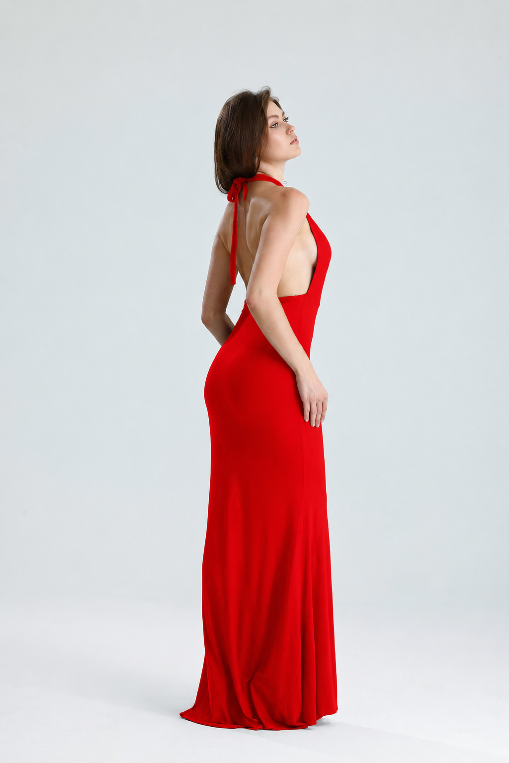 Arabella Kırmızı Maxi Elbise