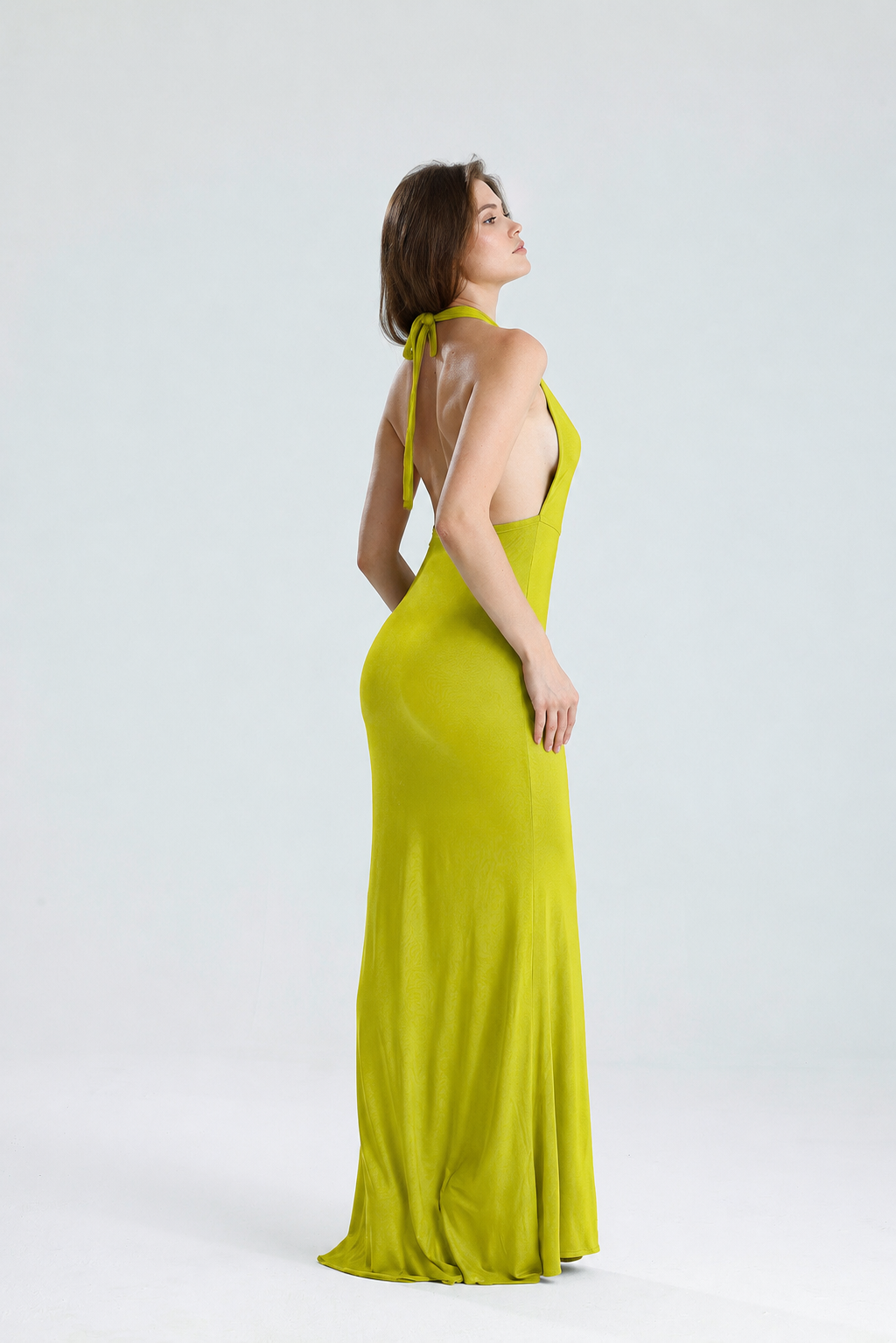 Arabella Yeşil Maxi Elbise