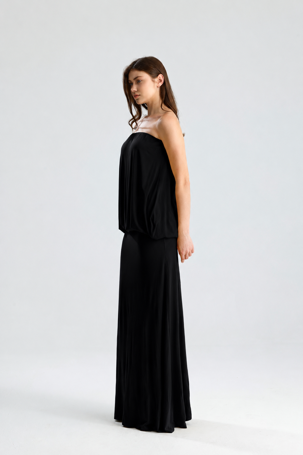 Sienna Siyah Maxi Elbise