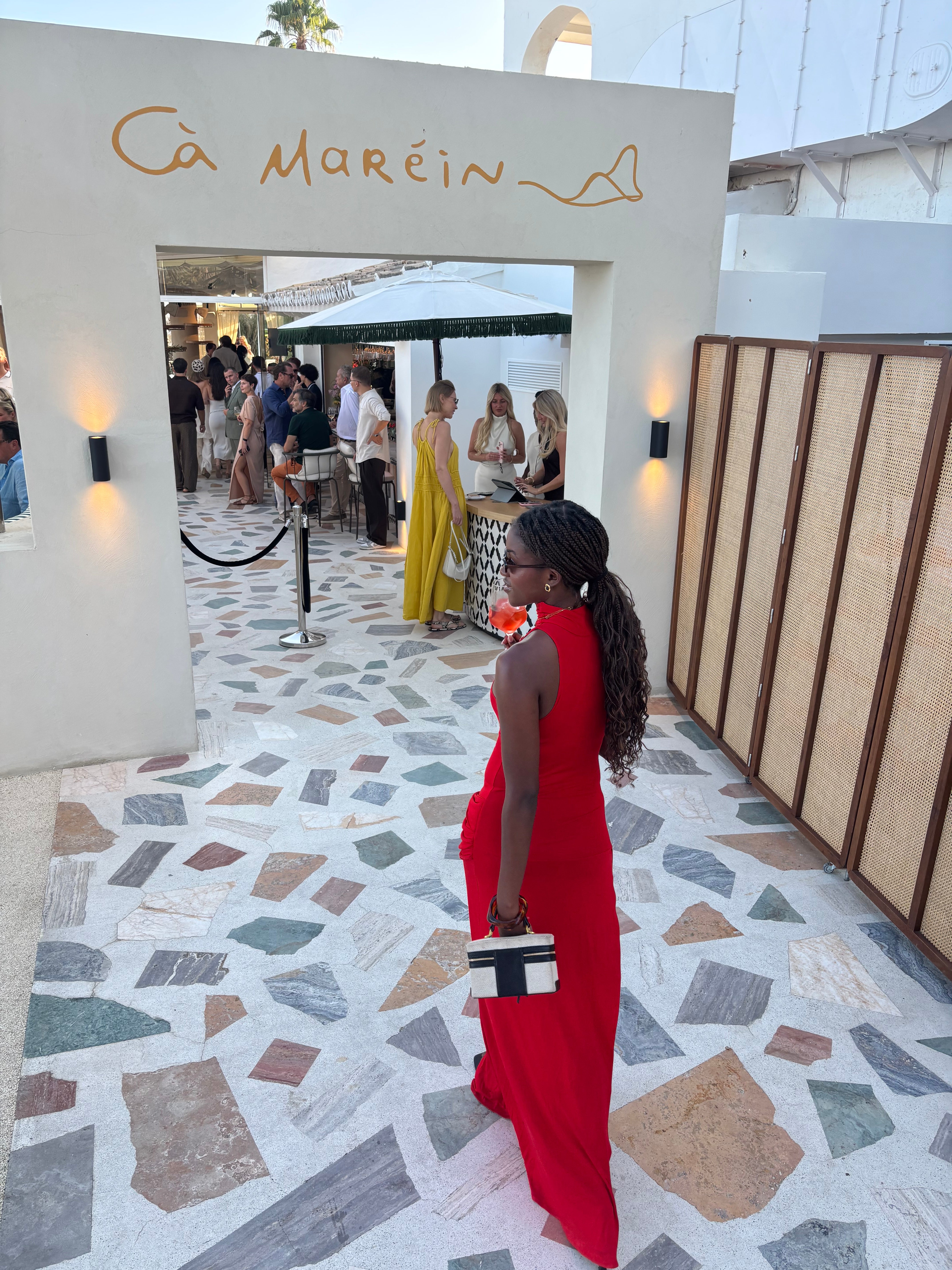 Serena Kırmızı Maxi Elbise