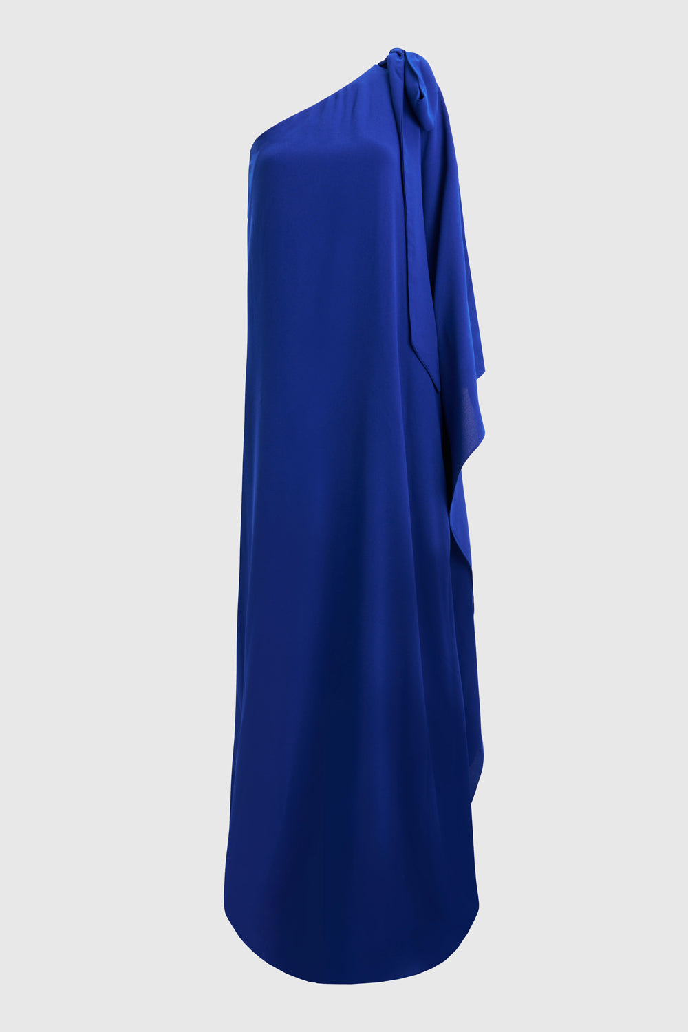 Lia Lacivert Multi Tek Omuz Maxi Elbise